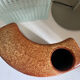 Ceramic vase Roberto Rigon Bertoncello Italy 60s