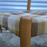 Set of 4 Scandinavian chairs 1970