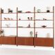Teak modular shelving unit, Danish design, 1960s, designed by Rud Thygesen