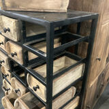 Meuble 24 Tiroirs de style industriel