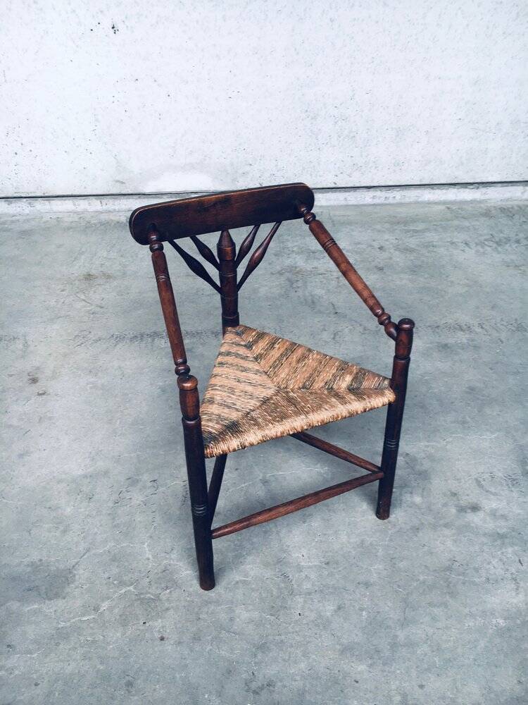 3-Legged Side Chair Model Monk, 1930s