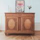 Renovated antique sideboard, country style.