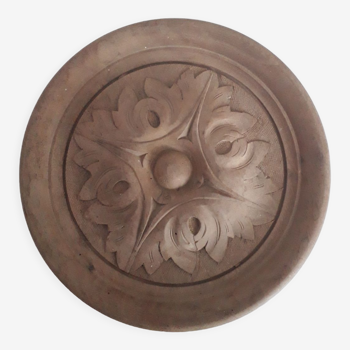 Antique decoration carved in wood