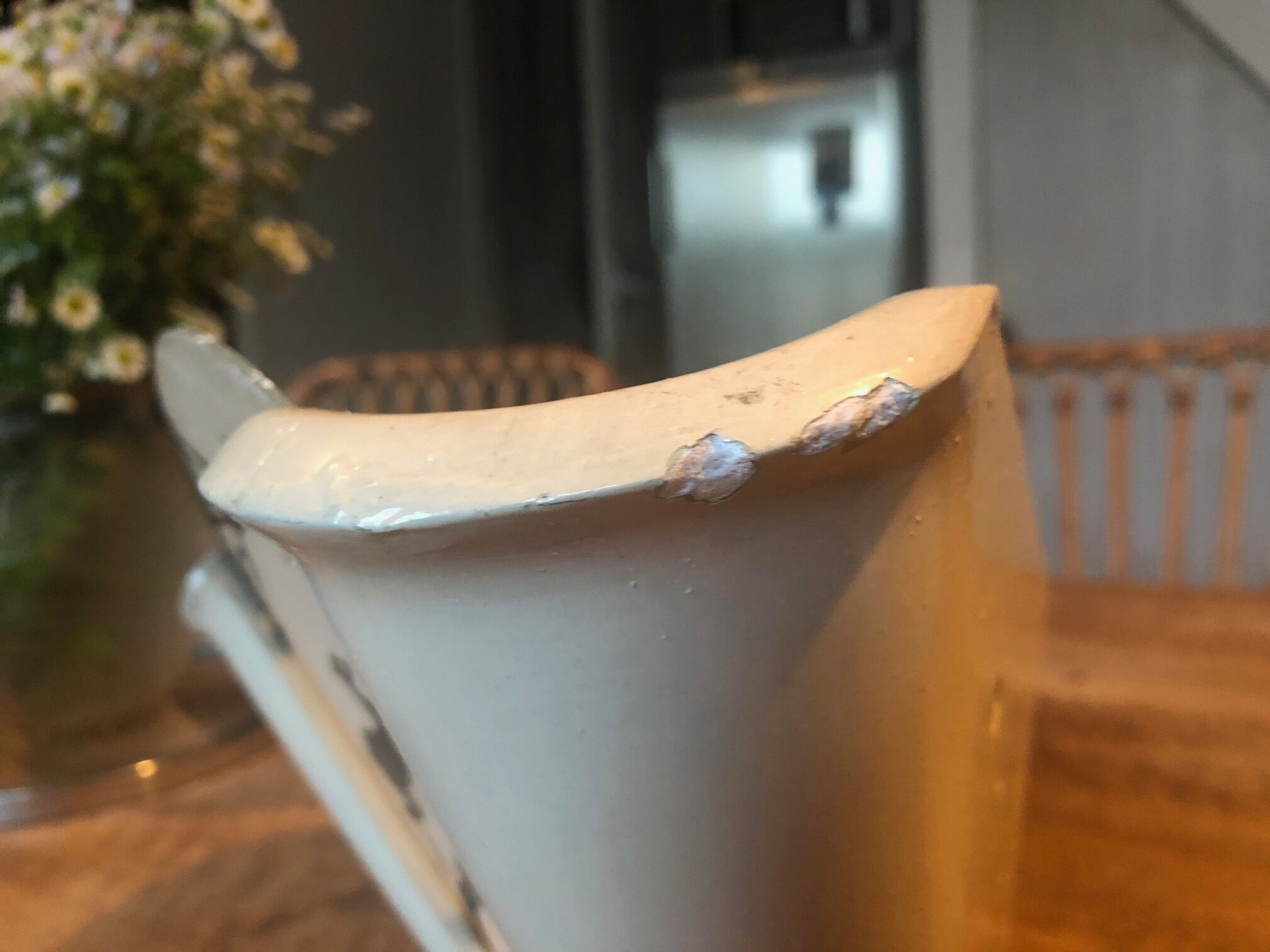 Pair of vasques wall light 1950 plaster