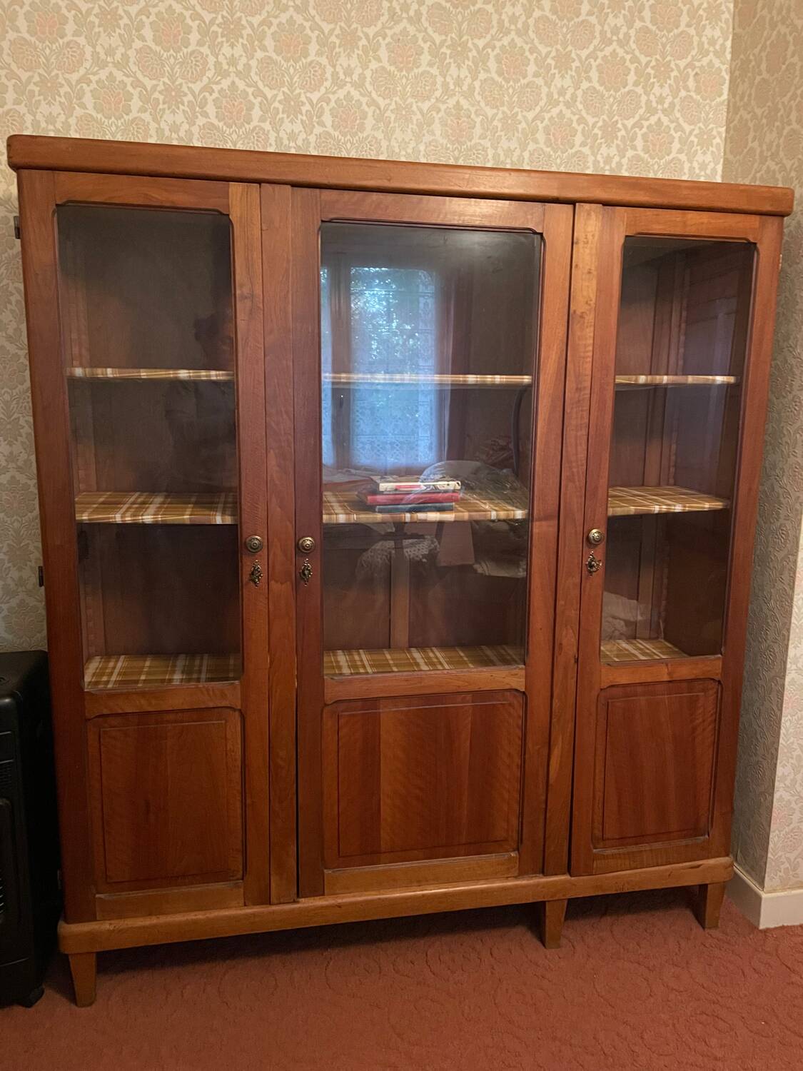 Armoire portes vitrées  vintage