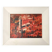 Modern painting from Ghent signed J.J Pajeile, by Nicolas de Staël.
