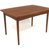 Teak "wallet" dining table, Denmark, 1960s