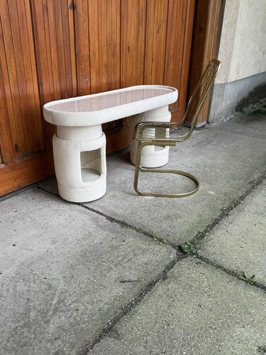 Dressing table with chair from Kecskemét Furniture, 1975, set of 2