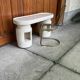 Dressing table with chair from Kecskemét Furniture, 1975, set of 2