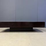 Table basse en laque vintage fabriquée en Italie, attribuée à Mario Sabot/Willy Rizzo.