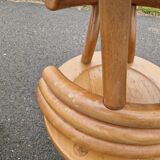 Set of 4 solid organic chairs