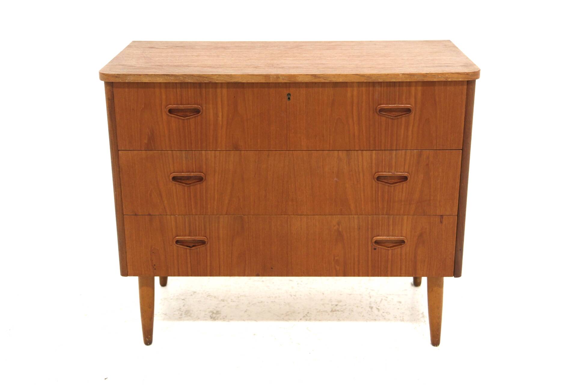 Scandinavian teak chest of drawers, Sweden, 1950
