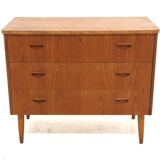 Commode scandinave en teck, Suède, 1950