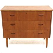 Scandinavian teak chest of drawers, Sweden, 1950