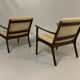2x Easy Chair Ole Wanscher model PJ112 Mahagoni Denmark 1940s