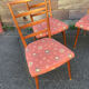 4 Scandinavian chairs mid century vintage 1960