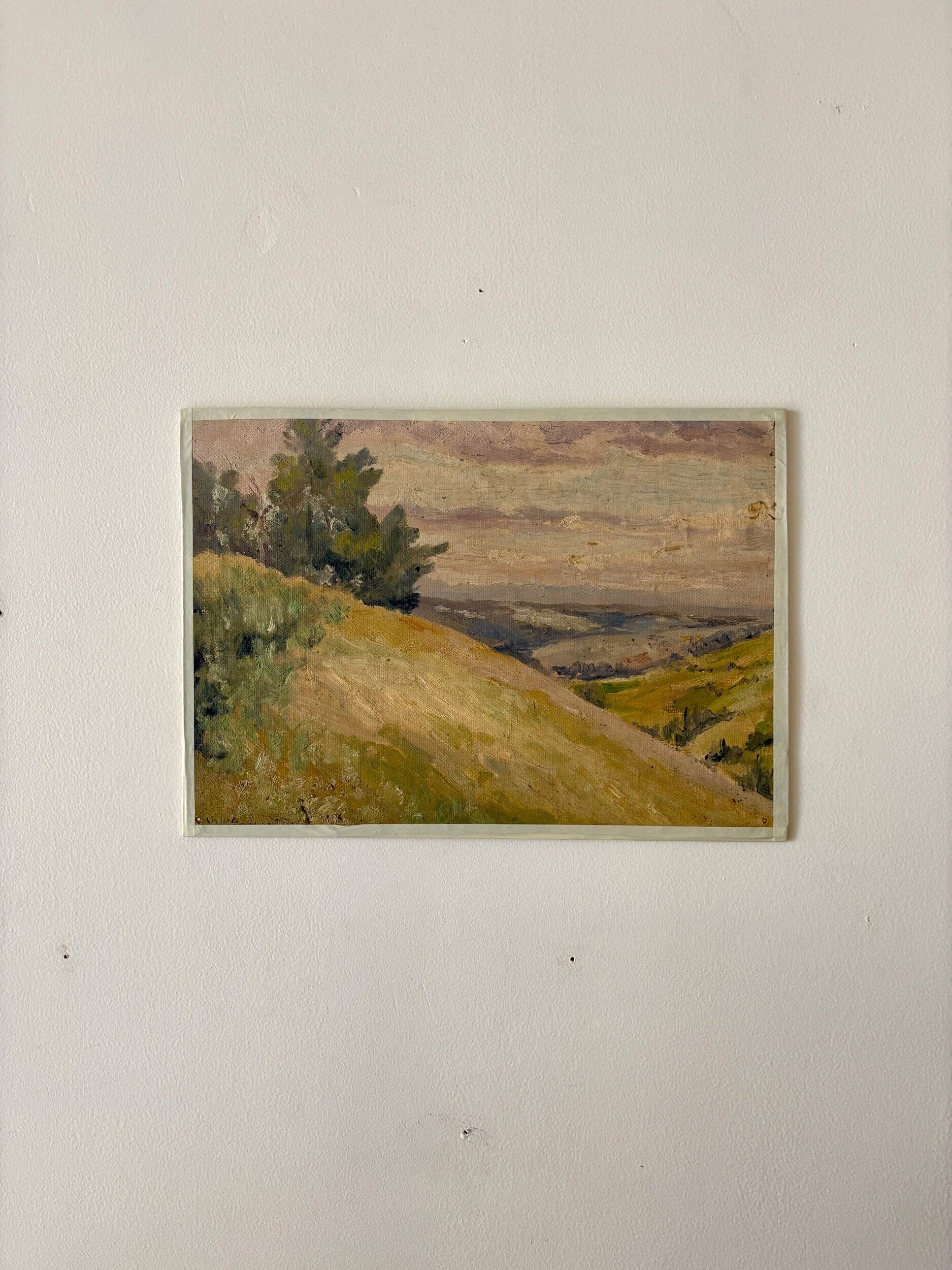 Oil painting on canvas "Mountains" No. 61