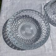 Crystal ashtrays