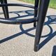 Set of 2 rattan bar stools