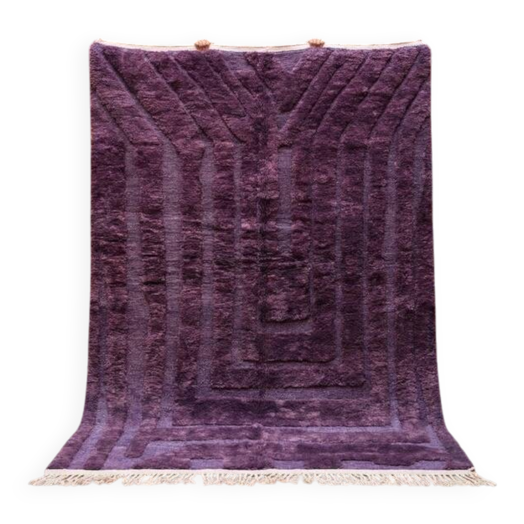 Handwoven traditional pure wool rug size 1.5/2.5 m
