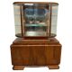 Art Deco display cabinet in walnut