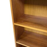 Vintage large teak bookcase Danish design from the 60s