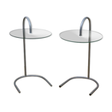 Pair of vintage 1980 ikea side tables