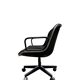 Charles Pollock Office Chair for Knoll - Grey Fabric on Wheels