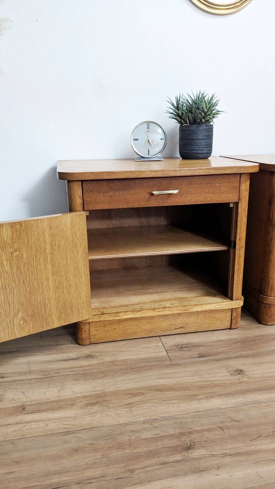 Pair of bedside tables from the 50s