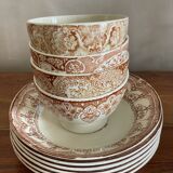 6 soup plates and 4 bowls Gilman Portugal