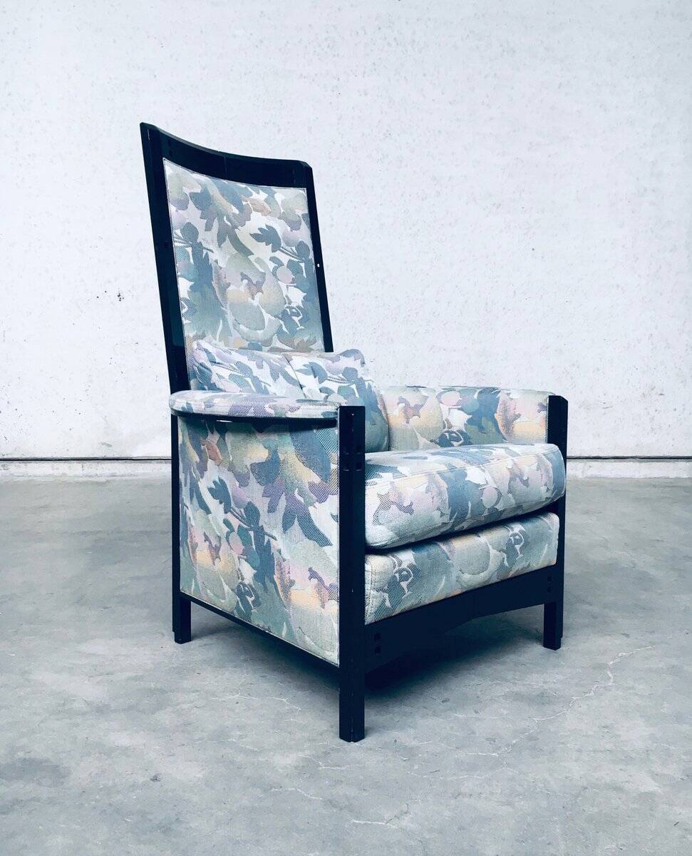 Galaxy Peggy High Armchair by Umberto Asnago for Giorgetti, Italy, 1990s