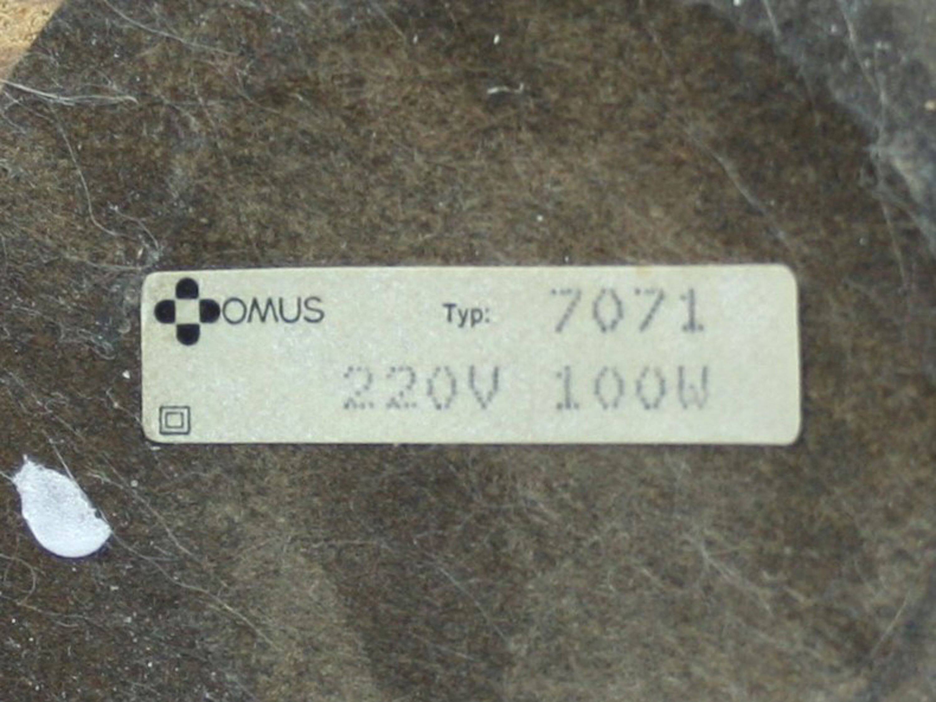 Pied de lampe Domus en bois, années 70