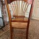 Artisanal Provencal table wrought iron base 4 chairs wreath and two armchairs gerbe Rochebobois