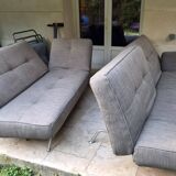 2 Canapés CINNA "smala" by designer Pascal MOURGUE