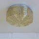 Pair of Wall Sconces / Vintage Ceiling Light / Flush Mount Fixtures 1970's