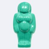 Gaia turquoise sea vase