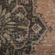 Vintage Turkish hallway rug 118x388 cm