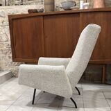 Louis Paolozzi modernist armchairs reupholstered