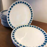Set of 18 plates Thomas - Germany (Rosenthal group) 1962