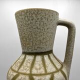 Large vase in matte and glazed ceramic • Manufacture Bay Keramik • W. Germany