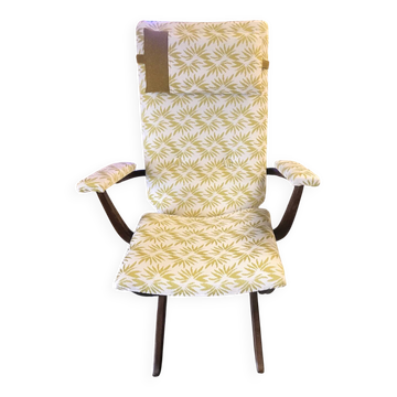Fauteuil détente à bascule tissu compatible pour l extérieur