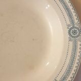 Assiette creuse, service "Carina" de Sarreguemines