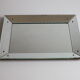 Art Deco box mirror with scalloped edges France 1930s