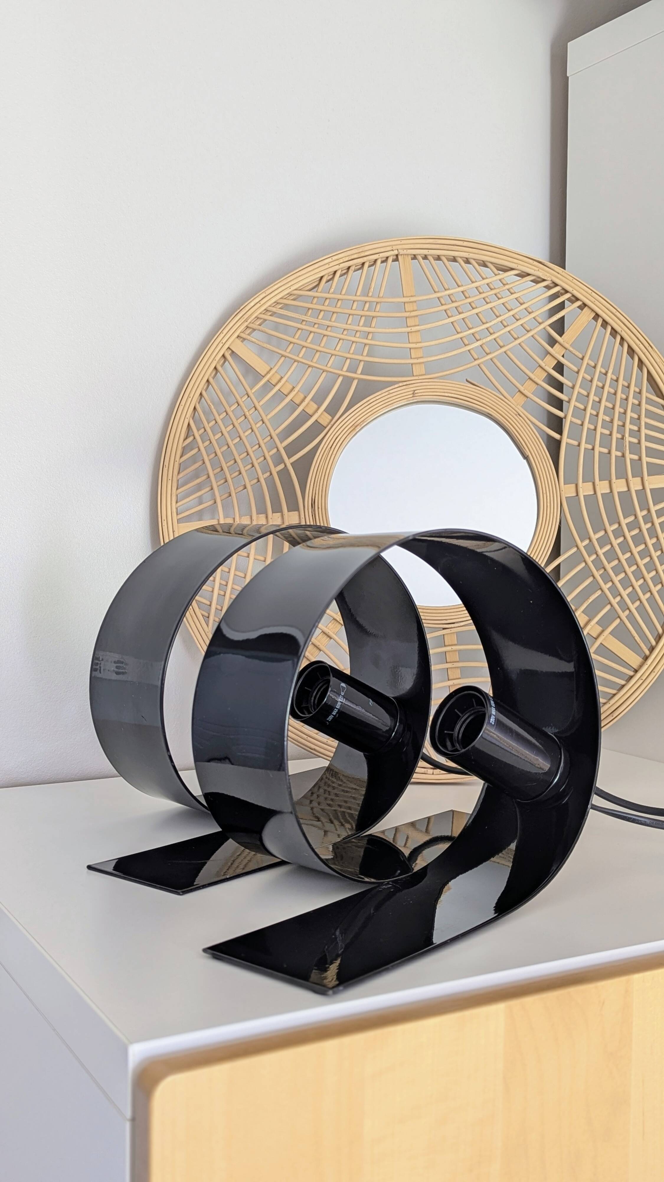 Massive Looping lamp pair (L-0132)