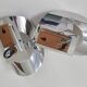 Pair of vintage 1970 wall lamps