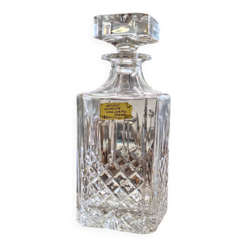 Carafe à whisky en cristal