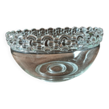 Crystal salad bowl