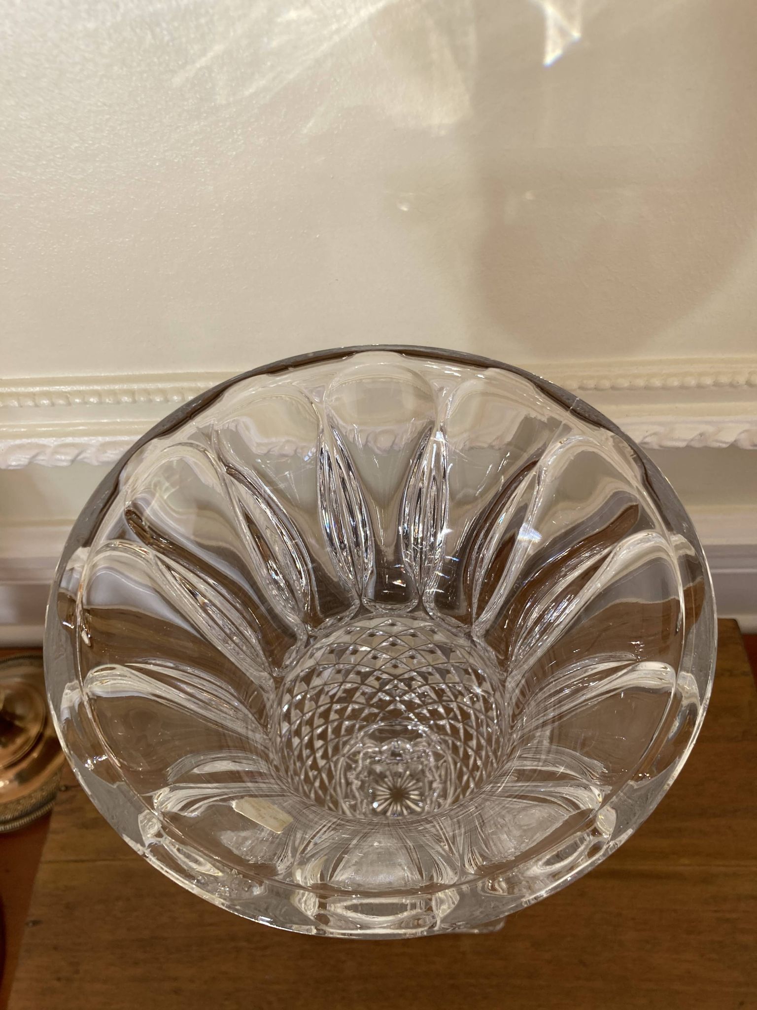 Vase Médicis en cristal H23cm