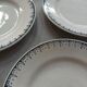 Plates in Amandinoise Saint-Amand earthenware