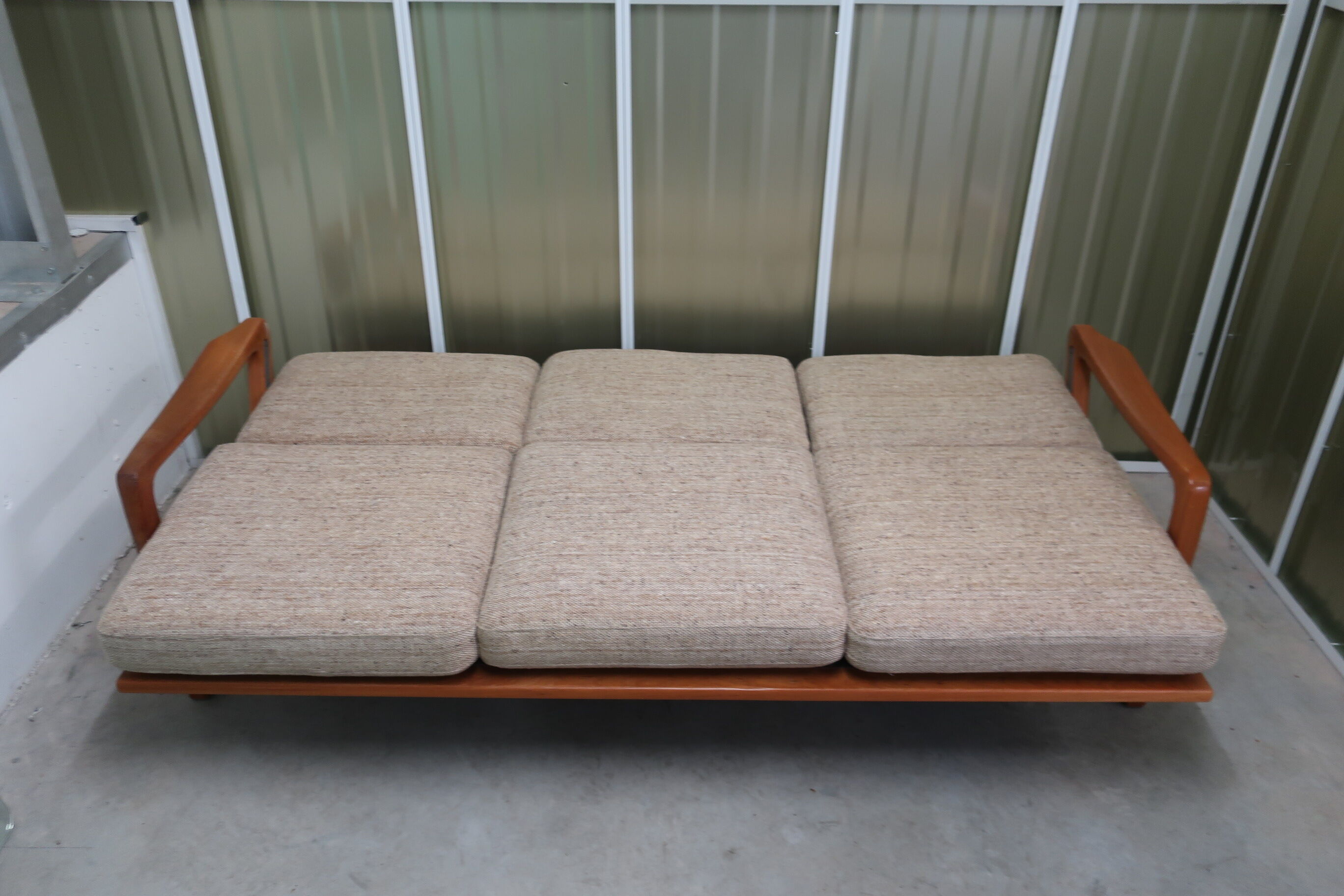 Juul Kristensen 60s daybed sofa in teak